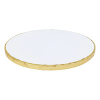 Plateau à gâteau en carton ondulé rond, carré ou rectangulaire de 8 à 20 pouces, épaisseur 12 mm, pour la vente en gros