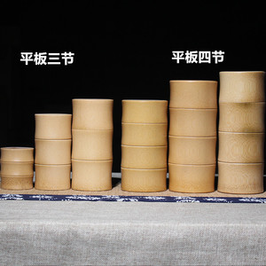 Ice Bamboo Portable Bamboo Tea Caddy Airtight Tube 100Ml Tea Storage <b>Box</b> For Tea Packaging <b>Gift</b> Use - Product Image 2