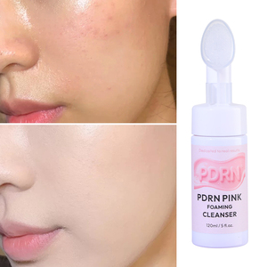 Mousse exfoliante douce Nettoyant PDRN Nettoyage en profondeur des pores Marque privée Nettoyant visage blanchissant Mousse nettoyante - Product Image 1