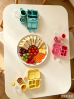 Boîte à lunch isotherme portable avec motif de vie marine mignon, bol à soupe, compatible micro-ondes, récipient en plastique de 0 à 1 L pour tous les âges
