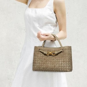 Bolso Bandolera de Mujer de Gamuza Mate Tejida a la Moda 2026 Retro de Gran Capacidad con Cierre de Cremallera y Forro de Poliéster - Product Image 1