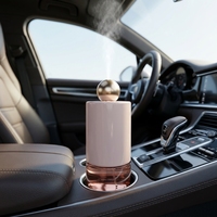 Diffuseur d'arômes de voiture personnalisé avec logo, sans fil, portable, intelligent, de luxe, sans eau, machine à parfum d'huile, diffuseur d'arômes de voiture