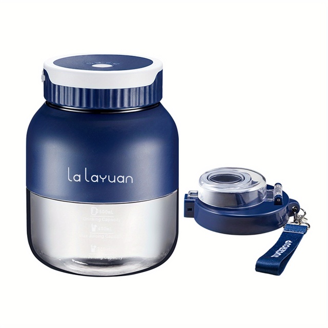 Personal Size Blender Smoothies and Shakes, Lalayuan Portable Cordless USB Rechargeable, Handheld Blender
