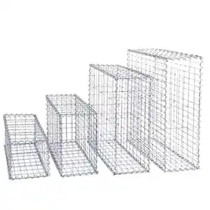 Galvanized Surface Hanging Net Shotcreting Gabion basket for sale