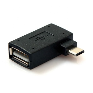 <span class=keywords><strong>Mini</strong></span> <span class=keywords><strong>USB</strong></span> Nam để nữ 2-in-1 <span class=keywords><strong>Adapter</strong></span> góc bên phải cho điện thoại di động AC đầu ra - Product Image 5