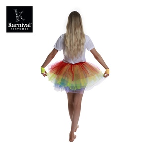 ODM Venta al por mayor Vestido <span class=keywords><strong>de</strong></span> tutú <span class=keywords><strong>de</strong></span> arcoíris para mujeres adultas para fiesta Actuación Carnival Pride Ride Disfraces <span class=keywords><strong>de</strong></span> TV y películas PRIDE <span class=keywords><strong>TUTU</strong></span> - Product Image 3