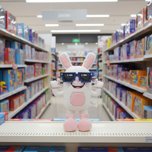 Produk Kelinci Brain Rot Boppin Bunny yang Lucu dan Menggemaskan, Boneka Hewan Plush yang Dapat Dicuci, untuk Anak-Anak - Product Image 2