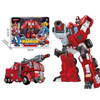 Camion jouet robot transformable avec assemblage DIY pour jeu éducatif - Âges 5 à 7 ans
