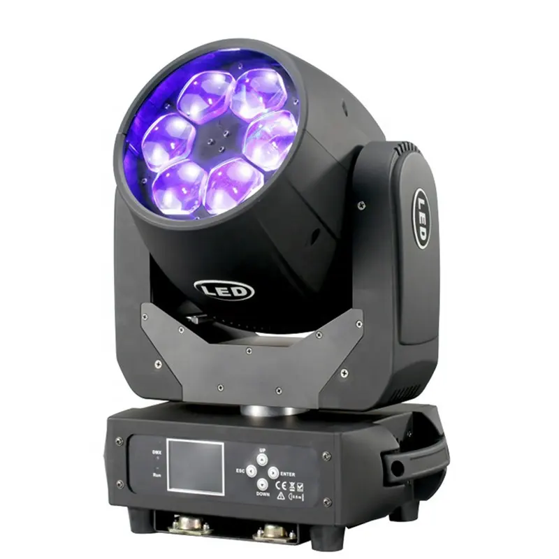 6*40W RGBW 4in1 Mini Bee Eye Zoom Moving Heads DMX Controller DJ Lights Led Moving Heads LCD Display Mini Bee Eyes Moving Wash