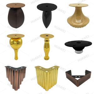 Pied de meuble en métal, nouveau Style contemporain, en laiton Antique, or, canapé, armoire en fer, pieds dorés chromés, pieds de Table triangulaire - Product Image 4