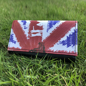 Bandiera Design <span class=keywords><strong>Cuoio</strong></span> DELL'UNITÀ di elaborazione Borsa Del Tabacco con 78 MM/70 MM Porta Carta Portatile Scatola di Tabacco di Sigaretta - Product Image 5