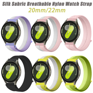 <span class=keywords><strong>Correa</strong></span> Transpirable de 22mm 20mm para <span class=keywords><strong>Samsung</strong></span> <span class=keywords><strong>Galaxy</strong></span> <span class=keywords><strong>Watch</strong></span> 7 6 5 4 3 <span class=keywords><strong>Active</strong></span> <span class=keywords><strong>2</strong></span>, <span class=keywords><strong>Correa</strong></span> de Nailon para Huawei <span class=keywords><strong>Watch</strong></span> GT6/5/4/3Pro 46mm - Product Image 2