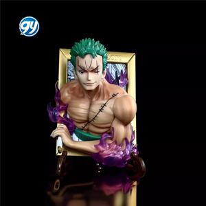 Une Pièce Chibi GK Usopp Zoro <span class=keywords><strong>Nami</strong></span> Figure Set Anime Collection Modèle Photo Cadre Réfrigérateur Aimant Boîte Décor pour La Maison - Product Image 4