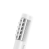 Rouleau Facial Électrique Microcourant Chauffant pour Lifting et Amélioration du Contour du Visage, Raffermissant la Peau