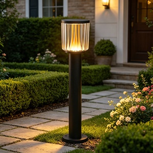 Luces de Jardín LED de Alta Luminosidad, Impermeables IP65, de Aluminio, 10W, 45CM, Garantía de 5 Años, Ángulo de Haz de 270°, 95 CRI, 3500K, Blanco Cálido - Product Image 1