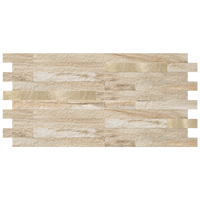 Carreaux muraux autocollants Vividtile DIY, mosaïque beige, imperméables, pour la décoration de la cuisine et de la salle de bain