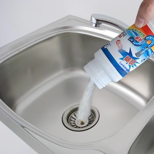 Agente Desatascador de Tuberías en Botella de 110g, Disuelve Fuertemente las Manchas de Grasa en Tuberías de Alcantarillado, Desodoriza y Desobstruye Drenajes de Piso de Cocina y Baño - Product Image 2