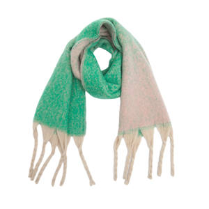 Mots-clés de recherche chauds Pashmina écharpe femmes chaudes épaissie bavoir boucle grossière hiver frange dégradé écharpe - Product Image 6
