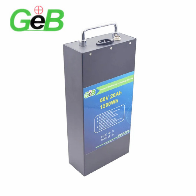 GEB 36V 48V 60V 20Ah 25Ah 30Ah 21700 18650 Ebike Rechargeable Battery Pack Electric Scooter Motorcycle Lithium Battery Cycling