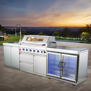 Parrilla de Gas para Exteriores de Acero Inoxidable para Cocina y Fiestas, Modelo LQ-B801, Venta Caliente de Fábrica - Product Image 5