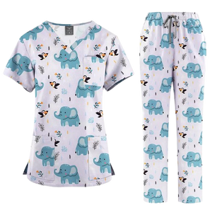 ชุดยูนิฟอร์มแพทย์คุณภาพสูงแบบขายส่ง ปี 2026 ยี่ห้อ Niaahinn ลายพิมพ์แบบยูนิเซ็กซ์ รับสั่งทำลายพิมพ์เสื้อ <span class=keywords><strong>กางเกง</strong></span> และเสื้อแจ็คเก็ต ชุดยูนิฟอร์มโรงพยาบาล - Product Image 3