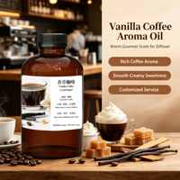 Huile parfumée à la vanille et au café pour diffuseur d'arômes, huile parfumée de qualité supérieure avec notes de crème de café et de vanille, fabricant OEM ODM