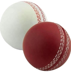 Custom Logo Promotional Gifts Cricket Stress Ball <b>Playground</b> Ball Cricket SqueezeToy Cricket Shape PU Foam Stress Ball - Product Image 1