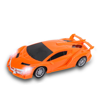 Modèle de voiture télécommandée de simulation à quatre canaux 1:18 à grande vitesse avec éclairage RC