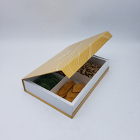 Boîtes rigides pour dattes Medjool avec finition mate, gaufrage, fermeture magnétique et design personnalisable