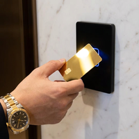 Carte Métallique NFC Sans Contact Personnalisable en Acier Inoxydable pour Entreprises – Vente en Gros