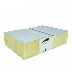 壁パネルロックウールボードサンプルサンドイッチダブル召し取り外し可能5層ブラウン - Product Image 6