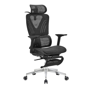 Chaise de bureau ergonomique en maille avec coussin en mousse - Design moderne pour PDG/Directeur - Product Image 1