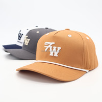 Fabricant professionnel de casquettes de baseball en coton à 5 panneaux, broderie de lettres en relief 3D, logo, mode sportive, chapeau à couleurs contrastées, personnalisable