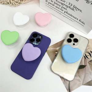 Venta al por mayor de silicona de expulsión del teléfono Griptok personalizado soporte para teléfono móvil lindo diseño soporte para teléfono enchufe cubierta de silicona - Product Image 5