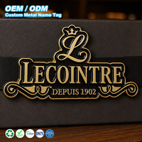 Épinglette personnalisée en émail, broche décorative vintage en émail dur, badge métallique avec logo doré, souvenir de marque, cadeau de marque en gros