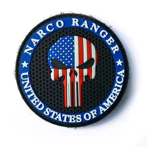 Parche de PVC con gancho y bucle de caucho blando 2D, diseñado a medida con ingeniería impecable - Product Image 3