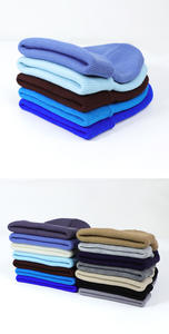 Chapeaux en tricot épais à logo brodé personnalisé en gros, camouflage, à carreaux, à pois, respirants, imperméables, chauds pour l'hiver, chapeau de plage - Product Image 3