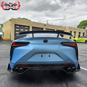 Difusor Trasero de Fibra de Carbono PU-Design para <span class=keywords><strong>Lexus</strong></span> <span class=keywords><strong>LC500</strong></span> LC500H Estilo ART, Kit de Carrocería Mejorado, Venta Directa de Fábrica al Por Mayor - Product Image 4