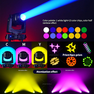 Marslite 470 lăng kính Vua <span class=keywords><strong>500W</strong></span> <span class=keywords><strong>LED</strong></span> di chuyển đầu 3in1 chùm tại chỗ rửa CMY di chuyển đầu Luces <span class=keywords><strong>Led</strong></span> DJ <span class=keywords><strong>LED</strong></span> di chuyển đèn pha đèn sân khấu - Product Image 6