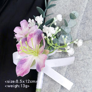 웨딩 신부와 신랑 코사리지 사업 축하 캐롤 웨딩 용품 사진 촬영을위한 스튜디오 소품 - Product Image 4