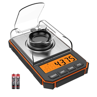 Balance électronique numérique portable en acier inoxydable de haute qualité, très vendue, avec une précision de 50 g/0,001 g pour la pesée de bijoux