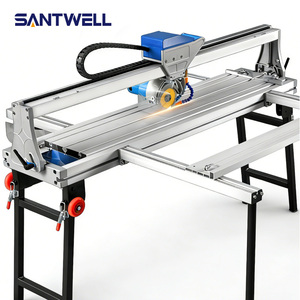 Coupe-carreaux électrique automatique - Scie à carreaux multifonctionnelle 2300W, épaisseur de coupe 30mm, angles 90/45 pour la découpe et le chanfreinage - Product Image 1