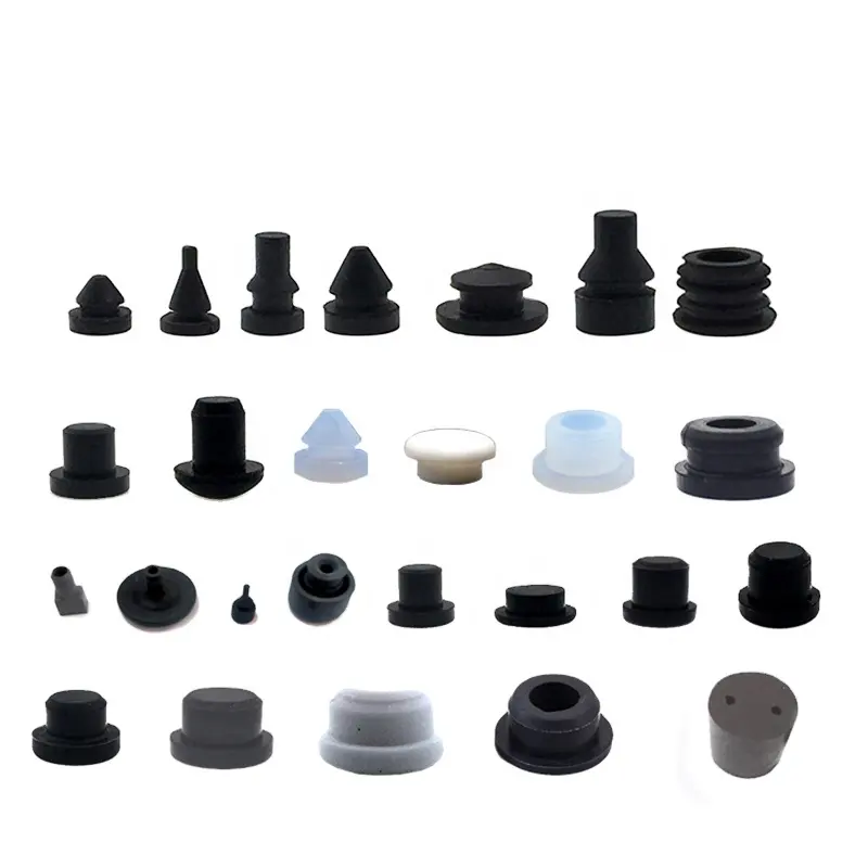 Customize Sealing Rubber End Cap with Various Sizes Fixed stopper Sealing Parts hole plugs /Silicone Rubber Plug