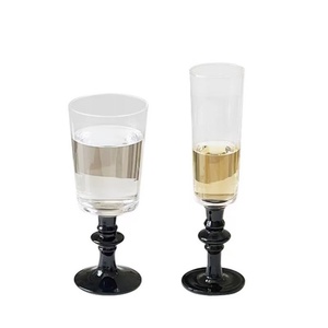 Verres à pied hauts en verre borosilicate de style français, verres à <span class=keywords><strong>champagne</strong></span> et à vin vintage - Product Image 1