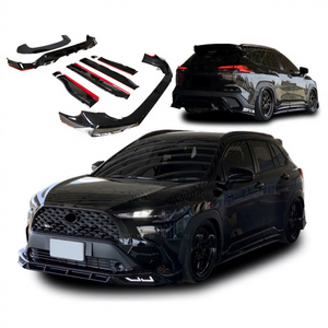 Nuevos kits de carrocería lanzados Facelift Enhance Bodykit Plastic Glossy Black <span class=keywords><strong>GR</strong></span> Style Body Kit para Toyota <span class=keywords><strong>Corolla</strong></span> <span class=keywords><strong>Cross</strong></span> 2020 2021 <span class=keywords><strong>2022</strong></span> - Product Image 1