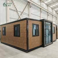 Casas Prefabricadas Modulares, Tecnología de Vivienda de Alta Gama, Casa Contenedor Expandible, Oficinas Móviles Pequeñas, Casa Contenedor Plegable Prefabricada de 20 pies