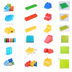 Pezzi di ricambio per blocchi di grandi dimensioni blocchi di grandi dimensioni mattoni più alti compatibili con i giocattoli legoing Block