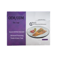OEM ODM Marque Privée Poulet Kung Pao Surgelé Rapide, Filet de Poisson Basa Certifié HACCP, Qualité Restauration, Vente en Gros en Vrac Direct Usine