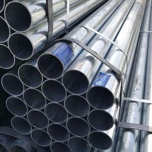 Tubería de acero galvanizado por inmersión en caliente ASTM A53 roscada para andamios y plomería - Product Image 6