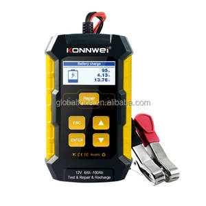 Konnwei KW510 Autobatterietester mit Reparatur- und Aufladefunktionen, 1 Jahr Garantie - Diagnosegerät für Fahrzeuge - Product Image 2